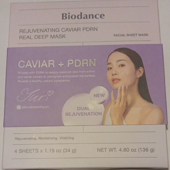Biodance Other - Biodance Caviar PDRN Facial Sheet Mask - Purple